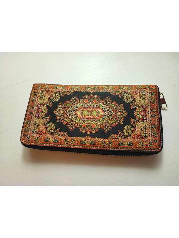 Nagy méretű, török pénztárca - fekete