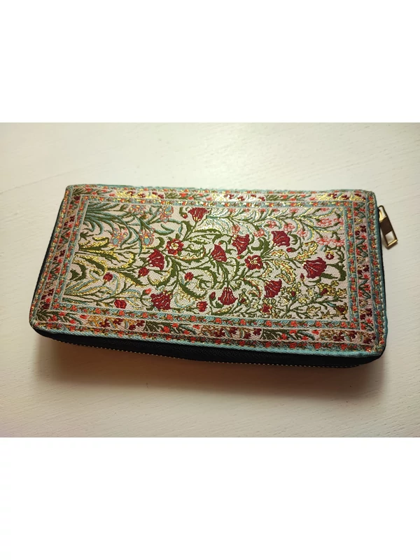 Nagy méretű, török pénztárca - apró tulipános