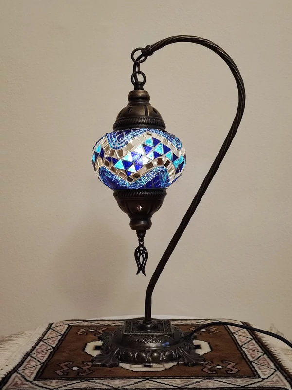 Török mozaik lámpa "swan" - bronz, N.o.3.