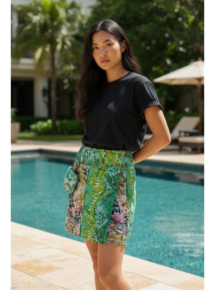 2:1 patentos szoknya- lepkés