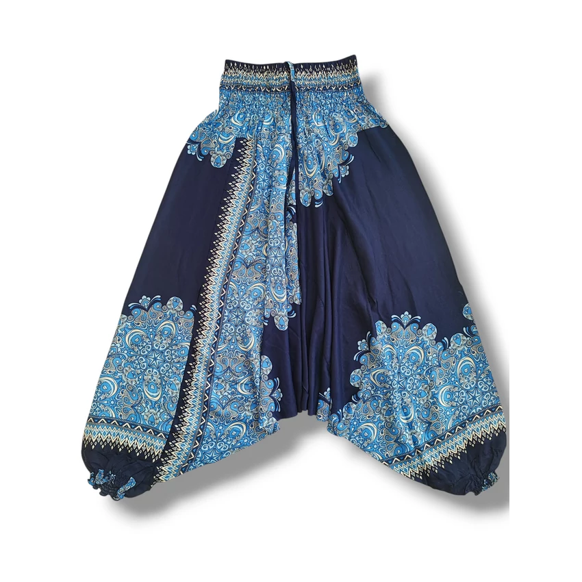 Aladdin nadrág - kék mandalás