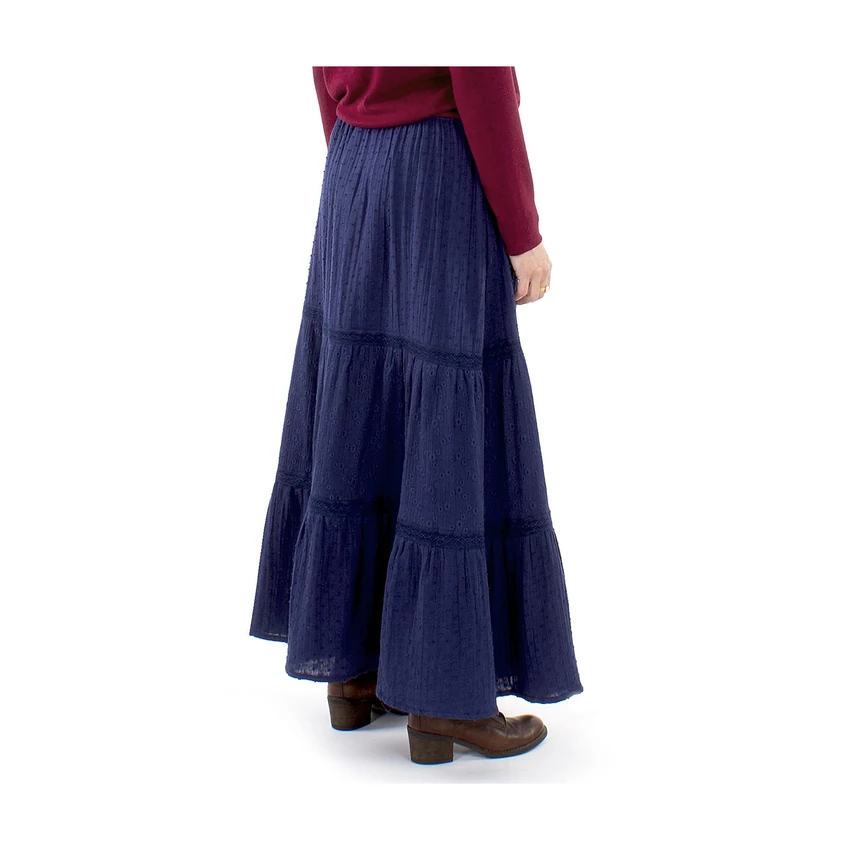 Madeiras maxi szoknya - navy blue 