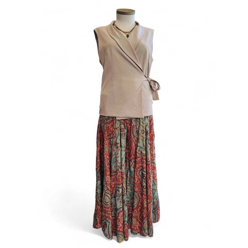 Bohém stílusú, indiai nadrágszoknya - oriental 