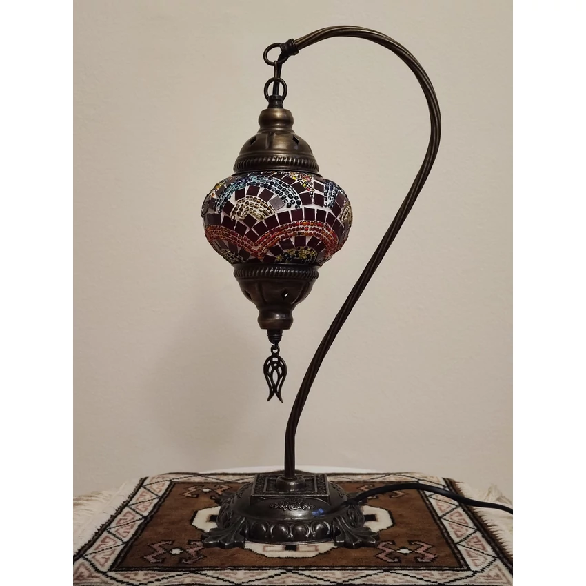 Török mozaik lámpa "swan" - bronz, N.o.1.